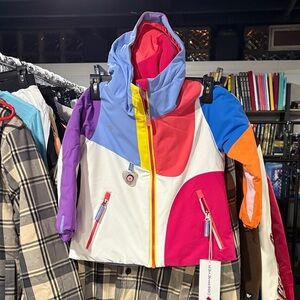 Obermeyer Kids' Jacket in Red and Pink